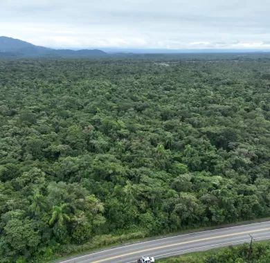 Construção dos molhes de Itapoá - SC