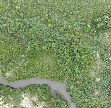 Construção dos molhes de Itapoá - SC