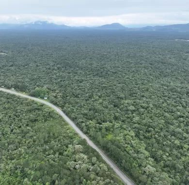 Construção dos molhes de Itapoá - SC