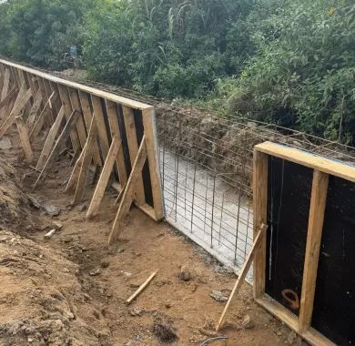 Fiscalização da Obra de Urbanização da Orla Norte de Balneário Piçarras-SC