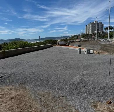 Fiscalização da Obra de Urbanização da Orla Norte de Balneário Piçarras-SC