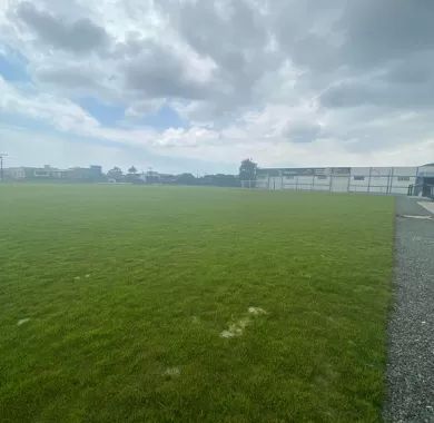 obra de revitalização e modernização do Campo de Futebol Municipal Quinca Ludo em Balneário Piçarras/SC