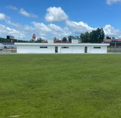 obra de revitalização e modernização do Campo de Futebol Municipal Quinca Ludo em Balneário Piçarras/SC