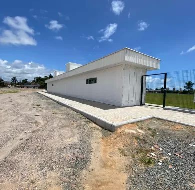 obra de revitalização e modernização do Campo de Futebol Municipal Quinca Ludo em Balneário Piçarras/SC