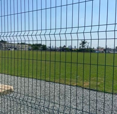 obra de revitalização e modernização do Campo de Futebol Municipal Quinca Ludo em Balneário Piçarras/SC