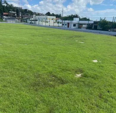 obra de revitalização e modernização do Campo de Futebol Municipal Quinca Ludo em Balneário Piçarras/SC